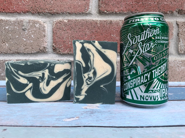 Conspiracy Theory Beer Soap - Spunk N Disorderly Soaps