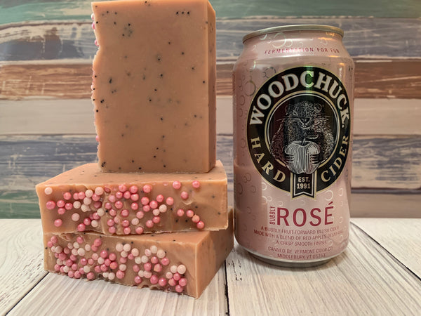 Bubbly Rosé Cider Soap - Spunk N Disorderly Soaps