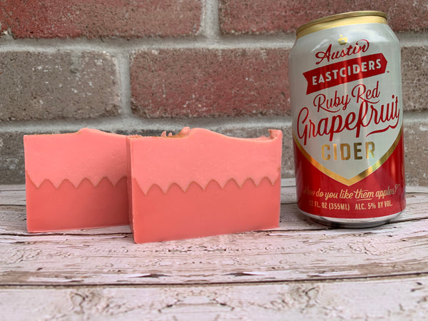 Grapefruit Cider Soap - Spunk N Disorderly Soaps