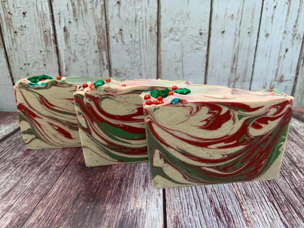 Christmas Bomb! Beer Soap - Spunk N Disorderly Soaps