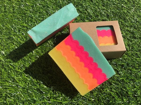 Rainbow Pop Beer Soap - Spunk N Disorderly Soaps