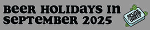 Beer Holidays in September 2025