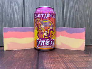 purple pink and yellow beer soap daydream saison by saint Arnold brewing company beer soap by spunkndisorderly craft beer soaps spunkndisorderly.com