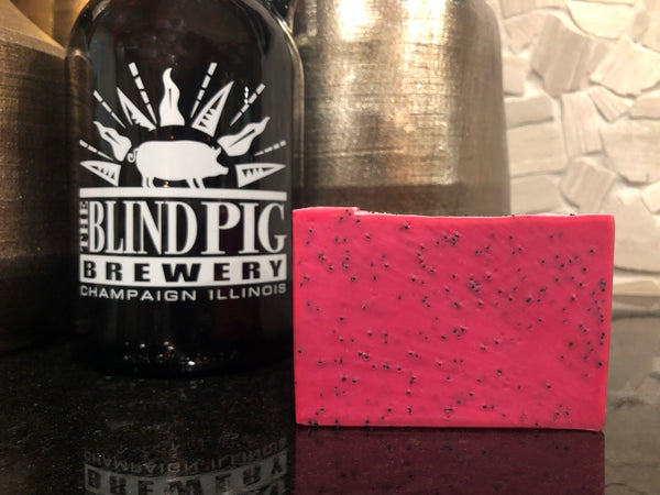 Raspberry Wheat Beer Soap - Spunk N Disorderly Soaps