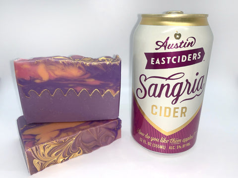 Sangria Cider Soap - Spunk N Disorderly Soaps