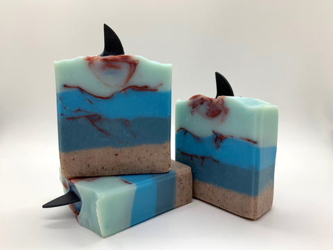 Shark Week Shark Themed Soap - Spunk N Disorderly Soaps