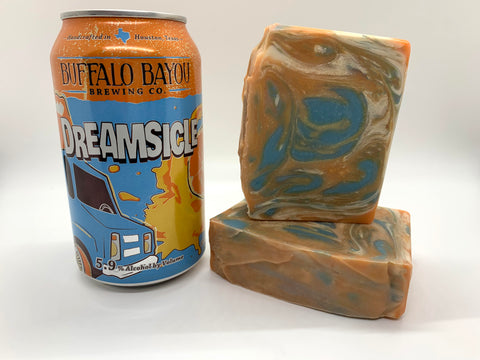 Dreamsicle Beer Soap - Spunk N Disorderly Soaps