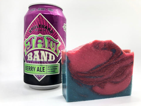 Jam Band Berry Ale Beer Soap - Spunk N Disorderly Soaps