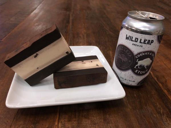 Cookies and Cream Stout Beer Soap - Spunk N Disorderly Soaps