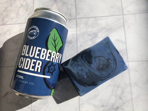 Blueberry Hard Cider Soap - Spunk N Disorderly Soaps