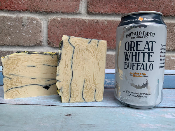 Great White Buffalo Beer Soap - Spunk N Disorderly Soaps