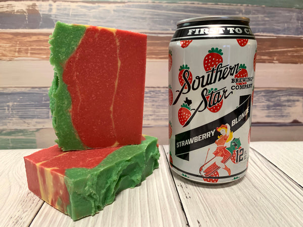 Strawberry Blonde Beer Soap - Spunk N Disorderly Soaps