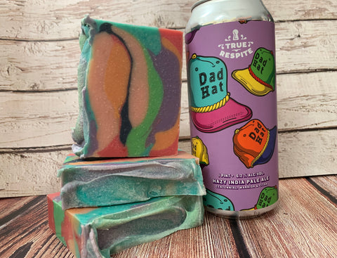 Dad Hat Beer Soap - Spunk N Disorderly Soaps