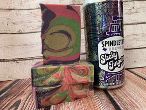 Sticky Fingers Beer Soap - Spunk N Disorderly Soaps