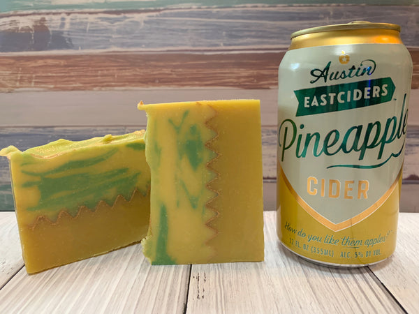 Pineapple Cider Soap - Spunk N Disorderly Soaps