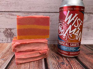 Tropical Shirts Craft Beer Soap - Spunk N Disorderly Soaps